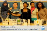 Welcome to the 2015 Minnesota World Savvy Festival!