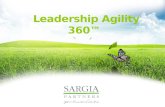 Leadership Agility Leadership Agility Leadership Agility 360â„¢