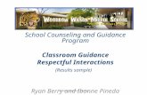 Wilson Middle School School Counseling and Guidance Program Classroom Guidance Respectful Interactions (Results sample) Ryan Berry and Ibonne Pineda Hatching.