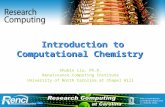 Introduction to Computational Chemistry. 10/1/2007Introduction to Computational Chemistry2 Outline Introduction Methods in Computational Chemistry –Ab.
