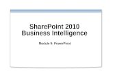 SharePoint 2010 Business Intelligence Module 9: PowerPivot.