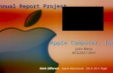 Julio Mesa ACG2021-OH1 Apple Computer, Inc. Annual Report Project.