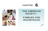 CHAPTER 6 THE AMERICAN SOCIETY: FAMILIES AND HOUSEHOLDS 6-1.