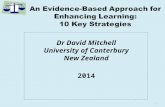Dr David Mitchell University of Canterbury New Zealand 2014 1 1.
