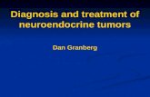Diagnosis and treatment of neuroendocrine tumors Dan Granberg.