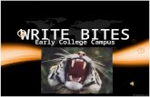 WRITE BITES Early College Campus Symbolism: Let’s Review!!! IRONY: Verbal irony (also called sarcasm) is a trope in which a speaker makes a statement.