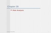 1Coming up: Project Risks Chapter 28 Risk Analysis.