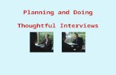 Planning and Doing Thoughtful Interviews Neil Haigh c. 2015.