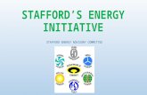 STAFFORD’S ENERGY INITIATIVE STAFFORD ENERGY ADVISORY COMMITTEE.
