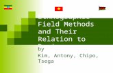Ethnographic Field Methods and Their Relation to Design by Kim, Antony, Chipo, Tsega.