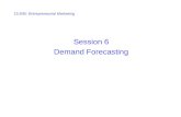 15.835: Entrepreneurial Marketing Session 6 Demand Forecasting.