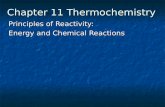 Chapter 11 Thermochemistry Principles of Reactivity: Energy and Chemical Reactions.