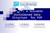 LH* RS P2P : A Scalable Distributed Data Structure for P2P Environment W. LITWIN CERIA Laboratory H.YAKOUBEN Paris Dauphine University Witold.litwin@dauphine.fr.