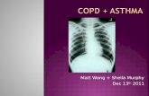 Matt Wong + Sheila Murphy Dec 13 th 2011.  AKT MINI EXAM  NICE – COPD GUIDELINES  BTS ASTHMA GUIDELINES  INHALER TECHNIQUE  QOF  SPIROMETRY  CSA.