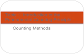 Counting Methods Topic 1: Introduction to the Fundamental Counting Principle.