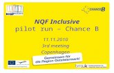 NQF Inclusive pilot run – Chance B 11.11.2010 3rd meeting Copenhagen.