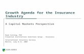 René Cotting, PhD Financial Institutions Solutions Group - Insurance International Insurance Society Berlin, July 8-11, 2007 Growth Agenda for the Insurance.