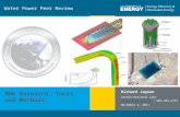 1 | Program Name or Ancillary Texteere.energy.gov Water Power Peer Review MHK Research, Tools, and Methods Richard Jepsen Sandia National Labs rajepse@sandia.govrajepse@sandia.gov;
