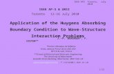 1/15 IEEE-APS Toronto, July 2010 J.-P. B ERENGER*, F. COSTEN** *Centre d’Analyse de Défense 16 bis, Avenue Prieur de la Côte d’Or 94114 Arcueil, France.