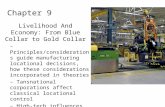 Chapter 9 Livelihood And Economy: From Blue Collar to Gold Collar – Principles/considerations guide manufacturing locational decisions, how these considerations.