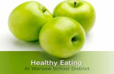 Healthy Eating Healthy Eating At Warsaw School District.