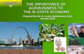 Prepared by the St. Louis Agribusiness Club January 2010 THE IMPORTANCE OF AGRIBUSINESS TO THE BI-STATE ECONOMY.