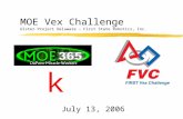 MOE Vex Challenge Ulster Project Delaware – First State Robotics, Inc. July 13, 2006 k.