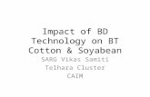Impact of BD Technology on BT Cotton & Soyabean SARG Vikas Samiti Telhara Cluster CAIM.