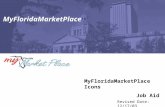 MyFloridaMarketPlace MyFloridaMarketPlace Icons Job Aid Revised Date: 12/17/03.