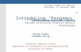 Introducing “Pergamos” Libraries Computer Center Department of Informatics & Telecommunications University of Athens A FEDORA-based Digital Library System.