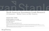 September 2005 Primary Analyst: A. Si Lund Morgan Stanley & Co. Incorporated US Credit Research (212) 761-1474 andrew.si.lund@morganstanley.com North American.
