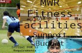 Initial POM 12 Requirements From 2009 DoD Budget Model Data MWR Fitness Facilities Support Budget.