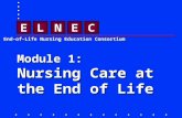 CCEENNLLEE End-of-Life Nursing Education Consortium Module 1: Nursing Care at the End of Life.