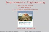 1  lamsweerde Chap.2: Domain Understanding & RE © 2009 John Wiley and Sons Requirements Engineering From System Goals to.