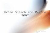 Urban Search and Rescue 2007 General Robotics 2007.