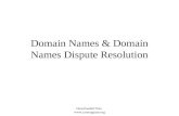 Domain Names & Domain Names Dispute Resolution Downloaded from .