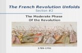 The French Revolution Unfolds Section #2 The Moderate Phase Of the Revolution 1789-1791.