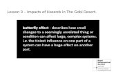 Lesson 3 – Impacts of Hazards in The Gobi Desert..