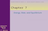Chapter 7 Energy, Rate, and Equilibrium Denniston Topping Caret 5 th Edition Copyright  The McGraw-Hill Companies, Inc. Permission required for reproduction.