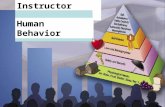 Instructor Training Human Behavior. Introduction This lesson discusses human behavior and how it affects the learning process. Learning is the acquisition.