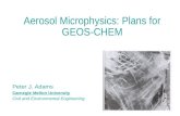Aerosol Microphysics: Plans for GEOS-CHEM Peter J. Adams Carnegie Mellon University Civil and Environmental Engineering.