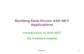 Chapter 71 Building Data-Driven ASP.NET Applications Introduction to ASP.NET By Kathleen Kalata.