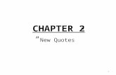 1 CHAPTER 2 “ New Quotes ”. 2 1.New Quote – From the “Community Home Page”, click on the “Get a New PUP Quote” link. 1.