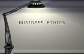 BUSINESS ETHICS. 2 3 9 11 12 13.
