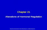 Alterations of Hormonal Regulation Chapter 21 Mosby items and derived items © 2010, 2006 by Mosby, Inc., an affiliate of Elsevier Inc.
