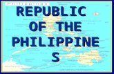 REPUBLIC OF THE PHILIPPINES. PHILIPPINE MAP SOUTHEAST ASIA.