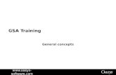 Www.oasys-software.com GSA Training General concepts.