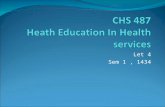 Let 4 Sem 1, 1434. JCAHO Joint commission on the Accreditation of Health Care Organization: Joint commission on the Accreditation of Health Care Organization: