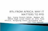 Hon. Irene Ovonji-Odida, Member AU/ UNECA High Level Panel on IFFs from Africa, Outgoing Chair ActionAid Int., CEO FIDA-Uganda.