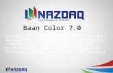 Baan Color 7.0 Change colors and add pictures to your Baan/Infor ERP LN screens according to company number. Prevents confusion, protects your data while.